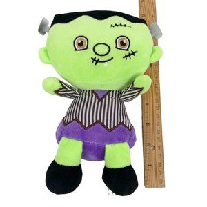 Kellytoy Frankenstein Plush Halloween Green Monster 8" Cute Stuffed Animal Toy